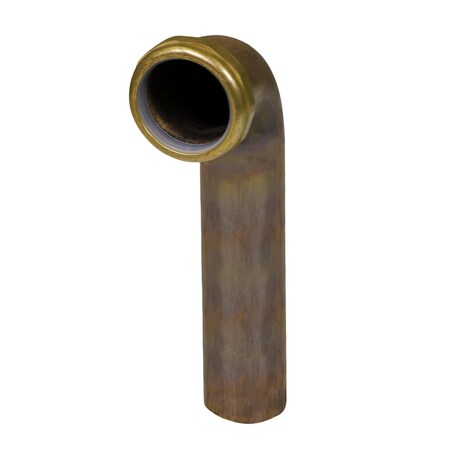 Everflow Slip Joint Waste Bend for Tubular Drain Applications, 22GA Brass 1-1/2"x24" 21924